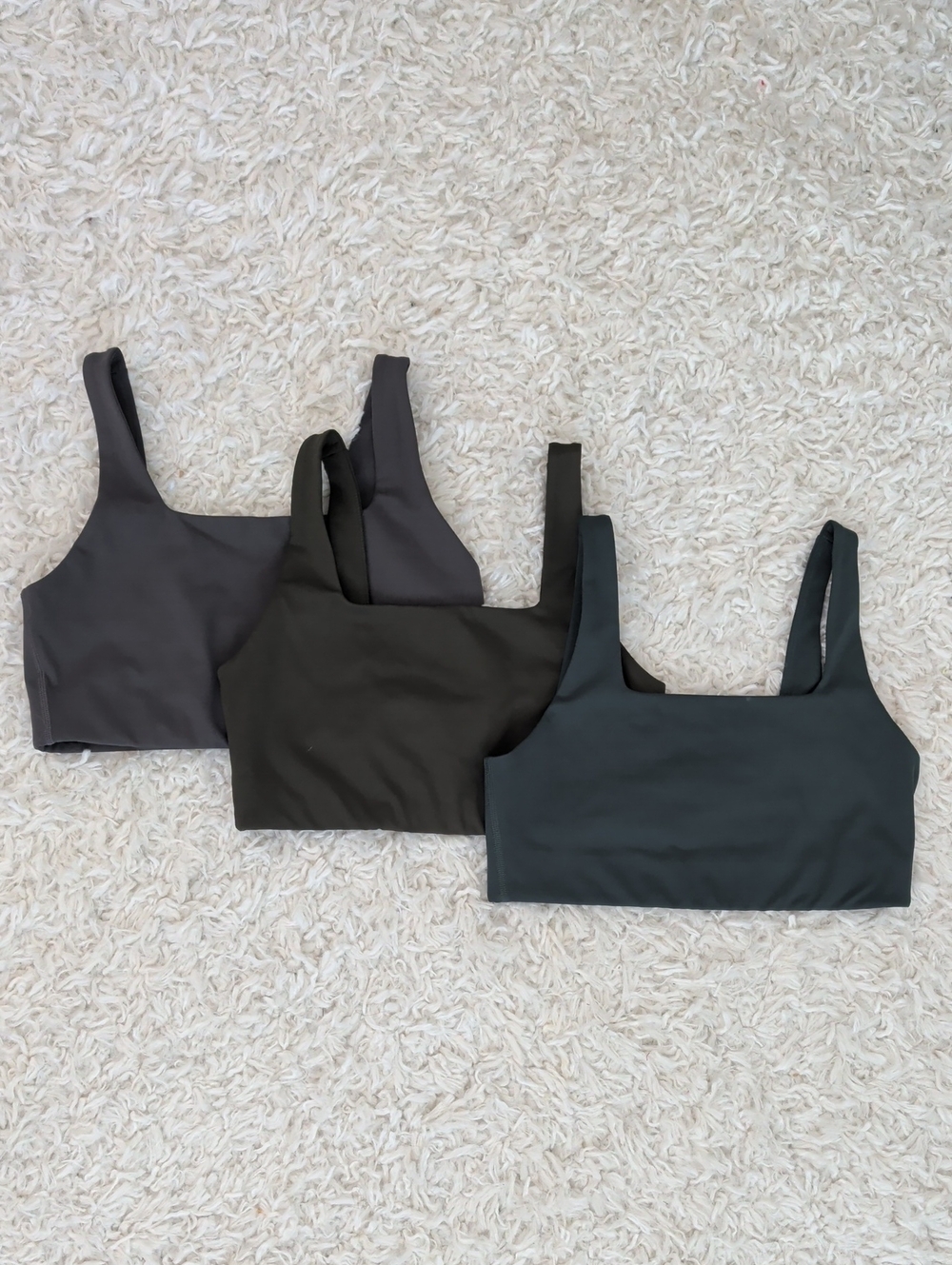 girlfriend collective Tommy Cropped Sports Bra Bundle